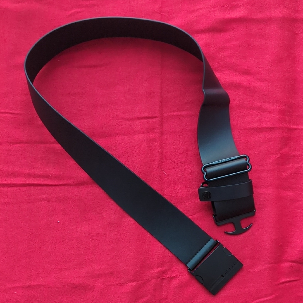 Adjustable Rudsak Lotus Tactical / Industrial Buckle Black Belt Up To 30" Waist